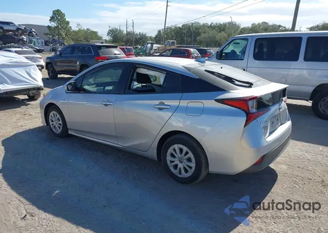 2019 Toyota Prius Le z USA, uszkodzony, nr VIN JTDKARFU3K3080884